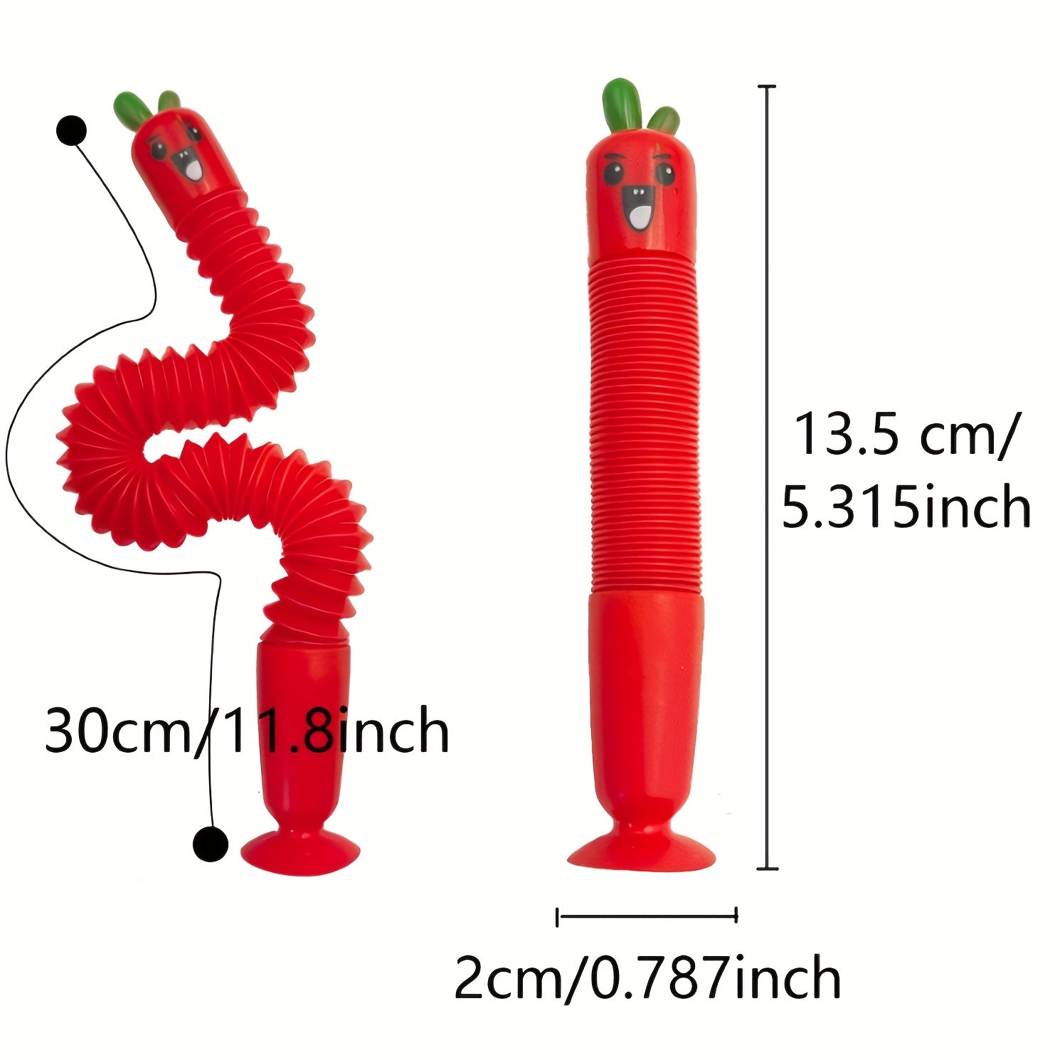 5pcs Cute Cartoon Carrot & Vegetable Retractable Pens Set - Fine Point, PP Material, with Suction Cup Base, Vibrant Colors (Purple, Red, Yellow, Blue, Green) - Creative Stationery for Students, Office & Home Use, Student Stationery | Playful Design |